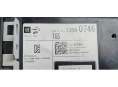 Recambio de sistema audio / radio cd para opel insignia berlina 2.0cdti 130 fap referencia OEM IAM 13590746  