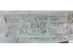 Recambio de turbocompresor para peugeot 307 break / sw (s1) 2.0 hdi cat referencia OEM IAM 9645247080 VVP10501 