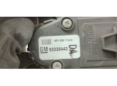 Recambio de pedal acelerador para opel meriva 1.6 16v referencia OEM IAM 93335443  