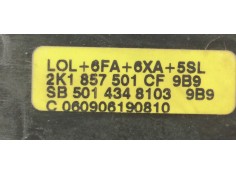 Recambio de retrovisor izquierdo para volkswagen caddy ka/kb (2k) 2.0 d referencia OEM IAM E1010718  
