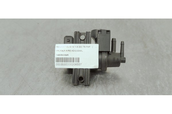 Recambio de valvula aire adicional para renault clio iv 1.5 dci 75 fap referencia OEM IAM 149564959R  