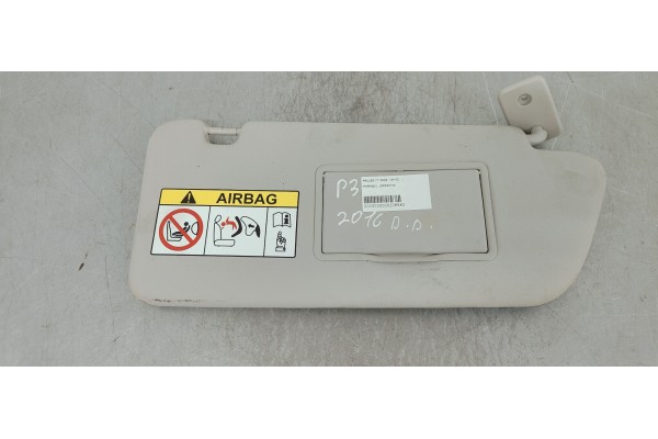 Recambio de parasol derecho para peugeot 3008 1.6 hdi referencia OEM IAM   