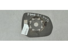 Recambio de cristal retrovisor izquierdo para peugeot 3008 1.6 hdi referencia OEM IAM 232634053  