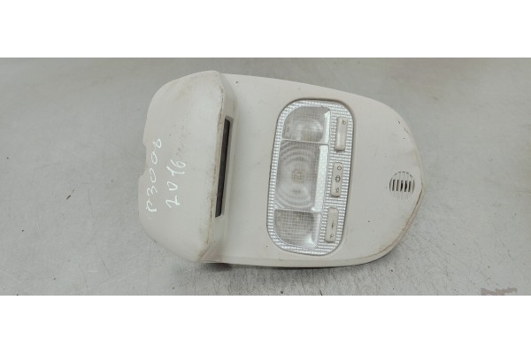 Recambio de luz interior para peugeot 3008 1.6 hdi referencia OEM IAM 9681370177  