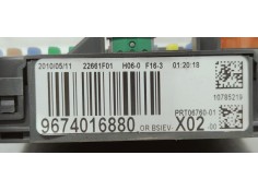 Recambio de caja reles / fusibles para citroen c3 picasso 1.6 hdi referencia OEM IAM 9674016880  