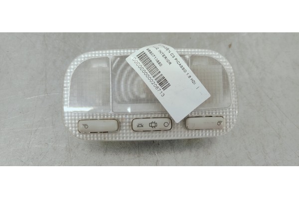 Recambio de luz interior para citroen c3 picasso 1.6 hdi referencia OEM IAM 9680713880  