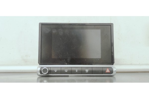 Recambio de pantalla multifuncion para citroen c4 cactus 1.5 hdi referencia OEM IAM 98289806ZD  