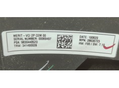 Recambio de volante para citroen c4 cactus 1.5 hdi referencia OEM IAM 98304405ZD  
