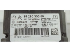 Recambio de centralita airbag para citroen c4 cactus 1.5 hdi referencia OEM IAM 9829535580  