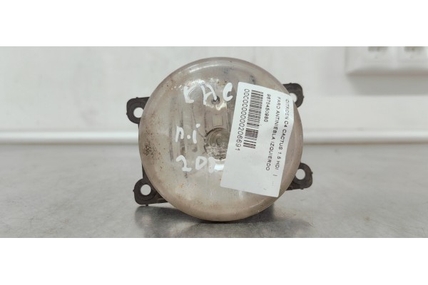 Recambio de faro antiniebla izquierdo para citroen c4 cactus 1.5 hdi referencia OEM IAM 9675450980  