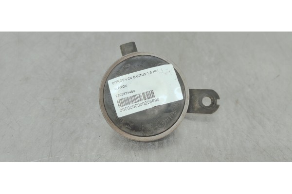 Recambio de claxon para citroen c4 cactus 1.5 hdi referencia OEM IAM 9805679480  