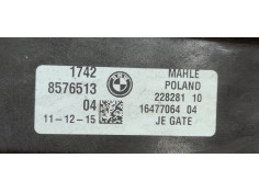 Recambio de electroventilador para bmw serie 7 (g11/g12) 6a350000 referencia OEM IAM 8576513  