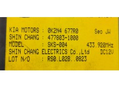 Recambio de modulo electronico para kia shuma ii 1.6 cat referencia OEM IAM 0K2N4677R0  