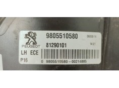 Recambio de piloto trasero izquierdo para peugeot 3008 1.6 hdi referencia OEM IAM 9805510580  