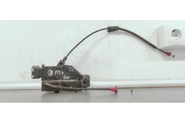 Recambio de cerradura puerta trasera izquierda para citroen c3 picasso 1.6 hdi referencia OEM IAM 24090816  