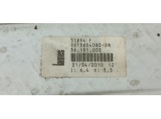 Recambio de elevalunas delantero derecho para citroen c3 picasso 1.6 hdi referencia OEM IAM 9673654080  