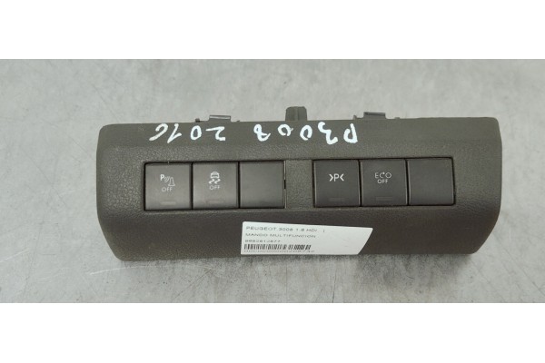 Recambio de mando multifuncion para peugeot 3008 1.6 hdi referencia OEM IAM 9682812877  