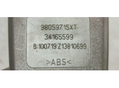 Recambio de enganche cinturon trasero izquierdo para citroen c4 cactus 1.5 hdi referencia OEM IAM 98059715XT  