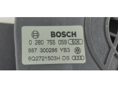 Recambio de potenciometro pedal para skoda fabia (5j2 ) young referencia OEM IAM 0280755059  