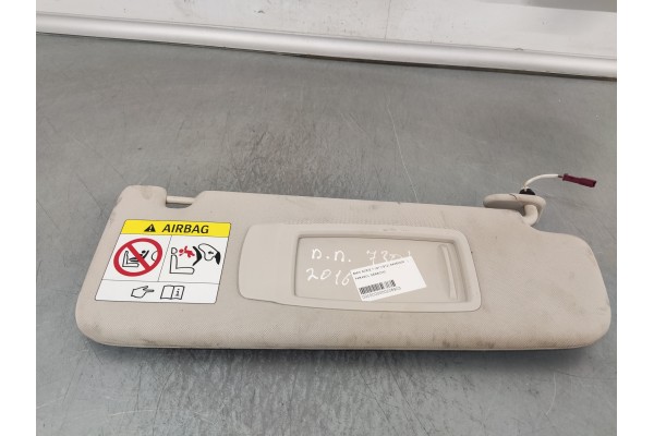 Recambio de parasol derecho para bmw serie 7 (g11/g12) 6a350000 referencia OEM IAM   