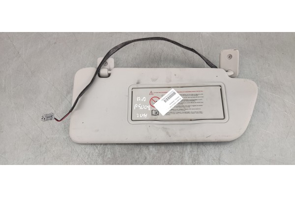 Recambio de parasol derecho para peugeot 5008 2.0 hdi referencia OEM IAM   