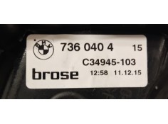 Recambio de elevalunas trasero derecho para bmw serie 7 (g11/g12) 6a350000 referencia OEM IAM 7360404  