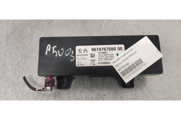 Recambio de modulo electronico para peugeot 5008 2.0 hdi referencia OEM IAM 9674767580  