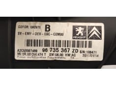 Recambio de pantalla multifuncion para peugeot 5008 2.0 hdi referencia OEM IAM 96735367ZD  