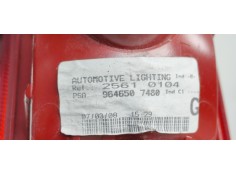 Recambio de faro antiniebla trasero izquierdo para peugeot 407 sw 2.0 16v hdi fap referencia OEM IAM 9646507480  