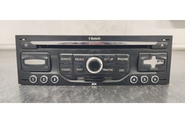 Recambio de sistema audio / radio cd para peugeot 5008 2.0 hdi referencia OEM IAM 96751717XT  
