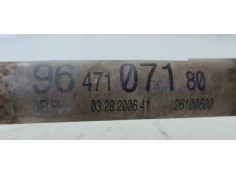 Recambio de transmision delantera izquierda para peugeot 1007 1.6 16v cat referencia OEM IAM 9647107180  