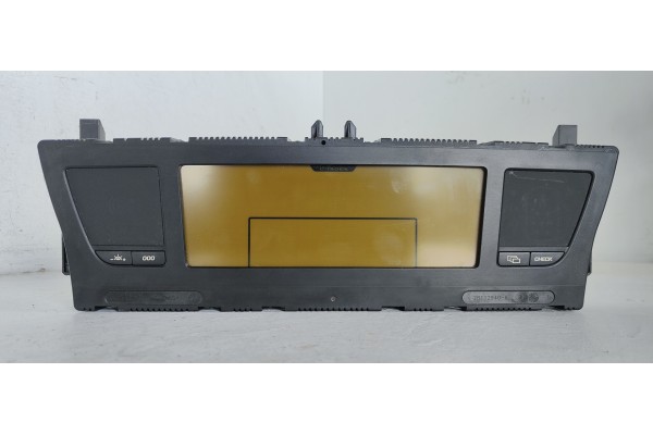 Recambio de cuadro instrumentos para citroen c4 picasso exclusive plus referencia OEM IAM P9663755980D00  