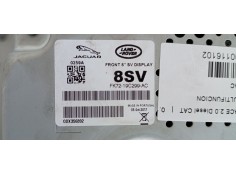 Recambio de pantalla multifuncion para jaguar f-pace 2.0 diesel cat referencia OEM IAM FK7219C299AC  