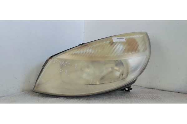Recambio de faro izquierdo para renault scenic ii 1.5dci 105 referencia OEM IAM   