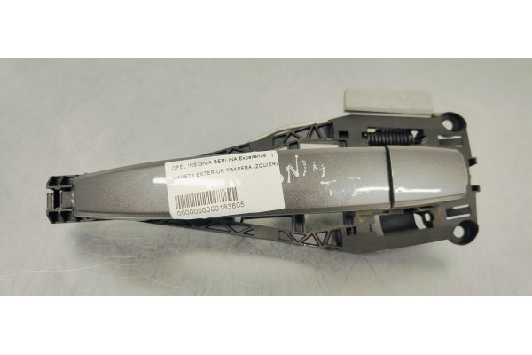 Recambio de maneta exterior trasera izquierda para opel insignia berlina excellence referencia OEM IAM   