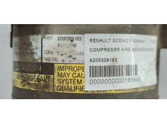 Recambio de compresor aire acondicionado para renault scenic ii emotion referencia OEM IAM 8200309193  