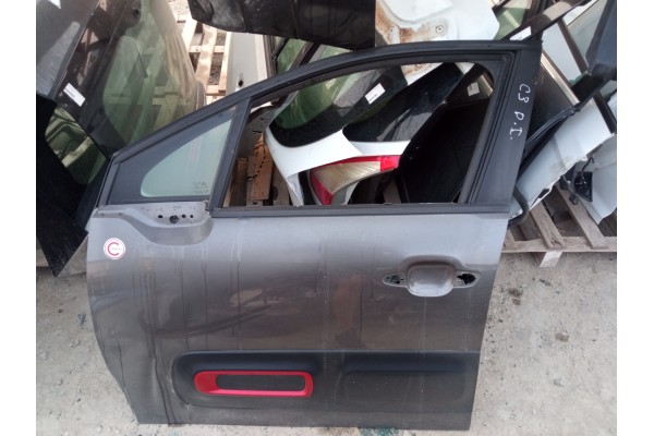 Recambio de puerta delantera izquierda para citroen c3 1.2i 82 referencia OEM IAM   