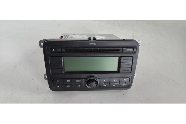 Recambio de sistema audio / radio cd para skoda fabia (5j2 ) young referencia OEM IAM SKZAZ4H7503023  