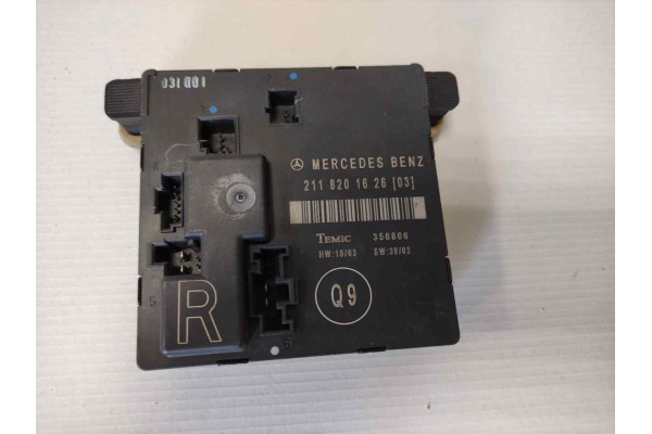 Recambio de modulo electronico para mercedes-benz clase e (w211) berlina 2.7 cdi cat referencia OEM IAM 2118201626  