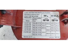 Recambio de tapa exterior combustible para skoda fabia (6y2/6y3) elegance referencia OEM IAM 6Y6010303M  