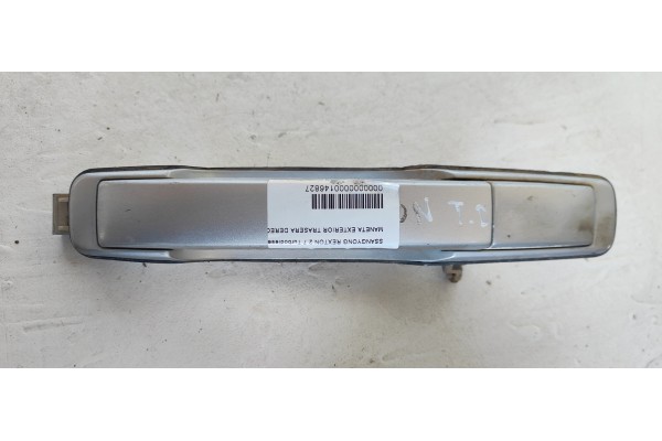 Recambio de maneta exterior trasera derecha para ssangyong rexton 2.7 turbodiesel cat referencia OEM IAM   