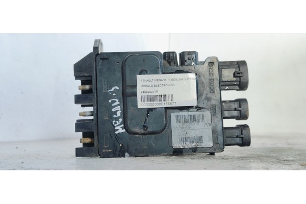 Recambio de modulo electronico para renault megane iii berlina 5 p 1.5dci 110 fap referencia OEM IAM 243800011R  