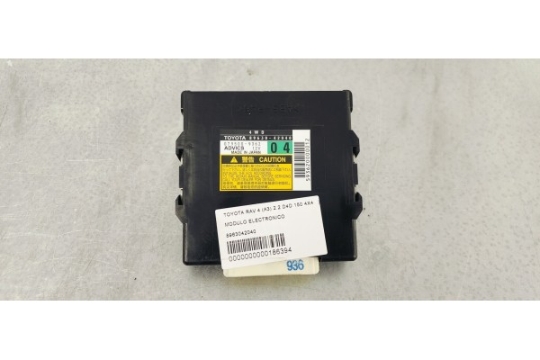 Recambio de modulo electronico para toyota rav 4 (a3) 2.2 d4d 150 4x4 referencia OEM IAM 8963042040  