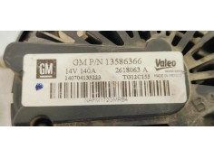 Recambio de alternador para opel astra j lim. 1.6 cdti referencia OEM IAM 13586366  