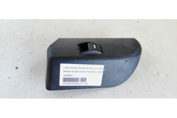 Recambio de mando elevalunas trasero derecho para land rover range rover (lm) v8 se referencia OEM IAM 15909801  