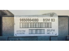 Recambio de caja reles / fusibles para citroen xsara berlina 1.6i 16v exclusive referencia OEM IAM 9650664080  