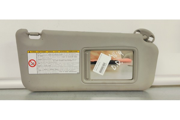 Recambio de parasol derecho para toyota rav 4 (a3) 2.2 d4d 150 4x4 referencia OEM IAM   