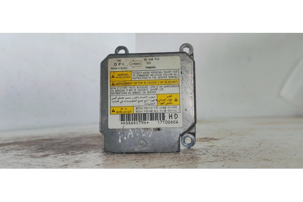 Recambio de centralita airbag para chevrolet kalos 1.4 se referencia OEM IAM 96430714  
