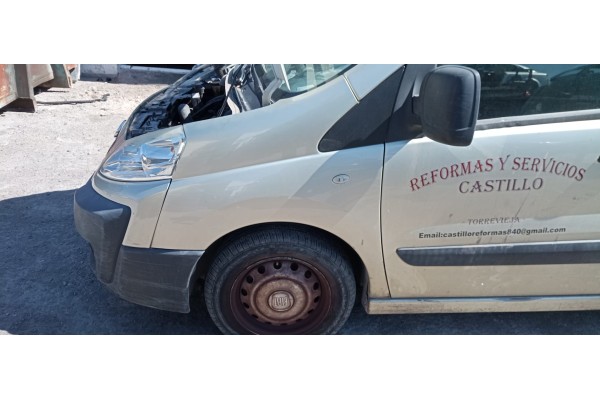 Recambio de aleta delantera izquierda para fiat scudo combi (272) semiacrist. l1h1 120 multijet (5 pl.) referencia OEM IAM   