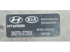 Recambio de intercooler para hyundai tucson (jm) 2.0 crdi cat referencia OEM IAM 282702725X  
